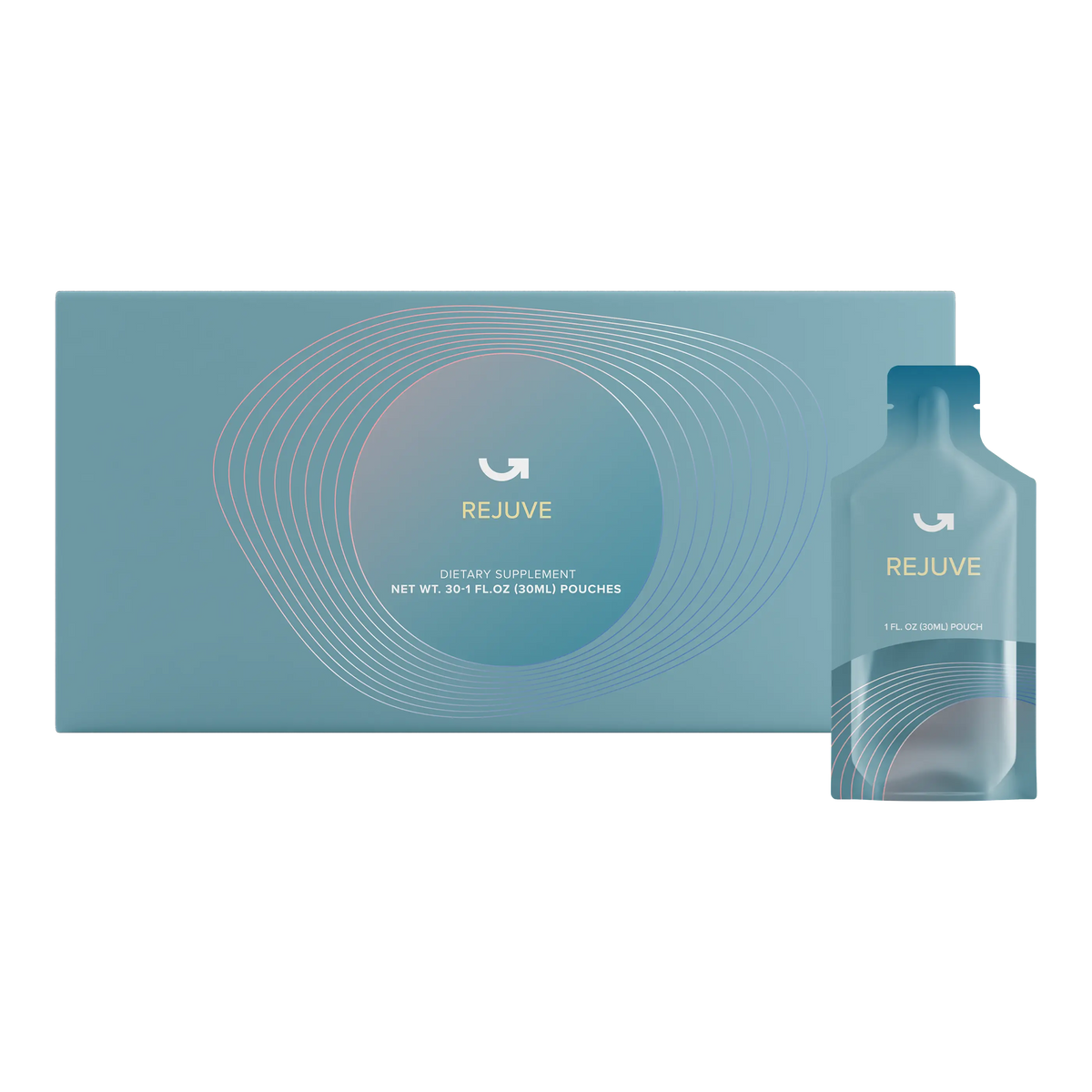 CalerieHealth REJUVE 青春逆齡飲 30包裝 - 藍綠色禮盒
