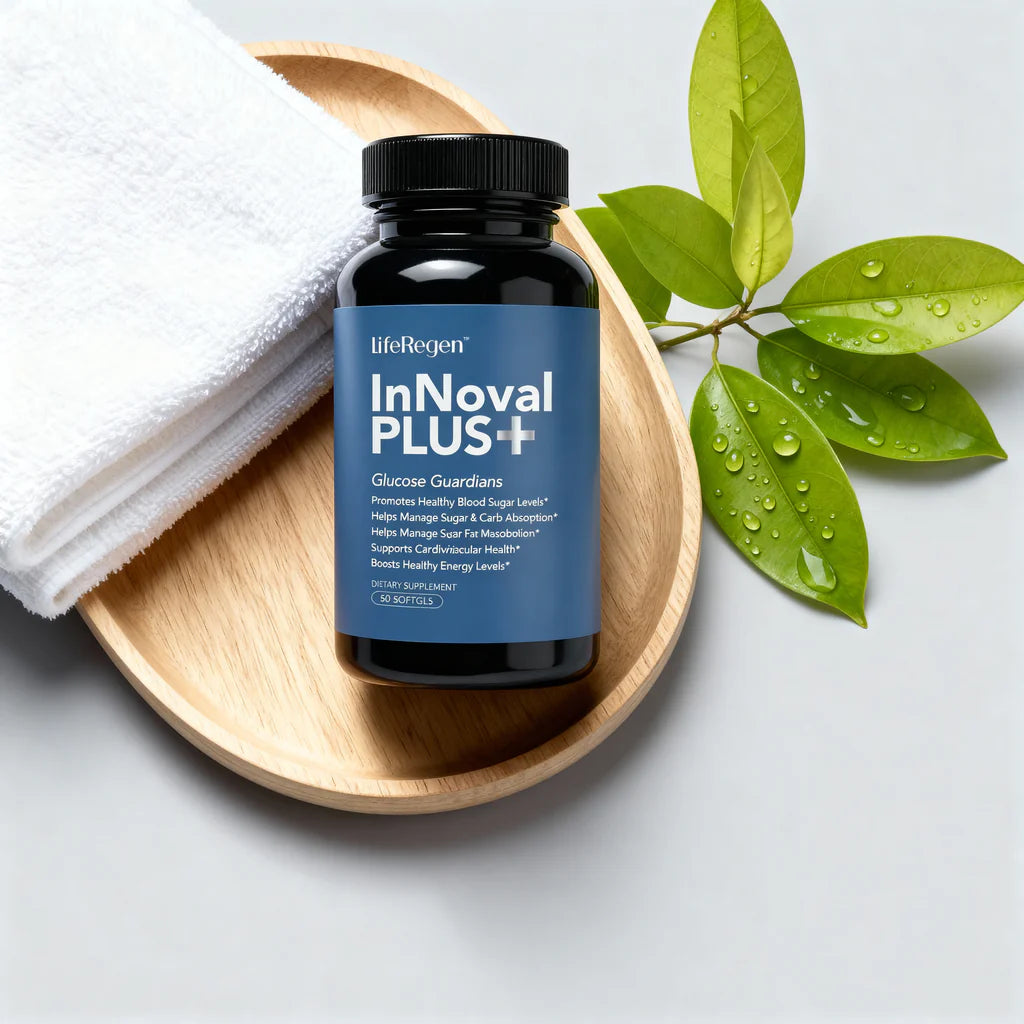 lifeRegen InNoval PLUS+ 控糖膠囊（60粒裝）主打血糖管理與碳水吸收調節