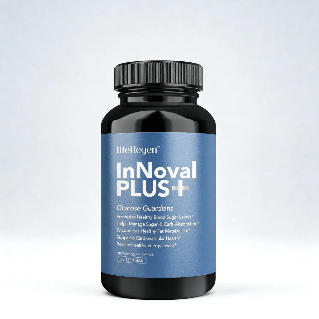 lifeRegen InNoval PLUS+ 控糖膠囊（60粒裝）主打血糖管理與碳水吸收調節