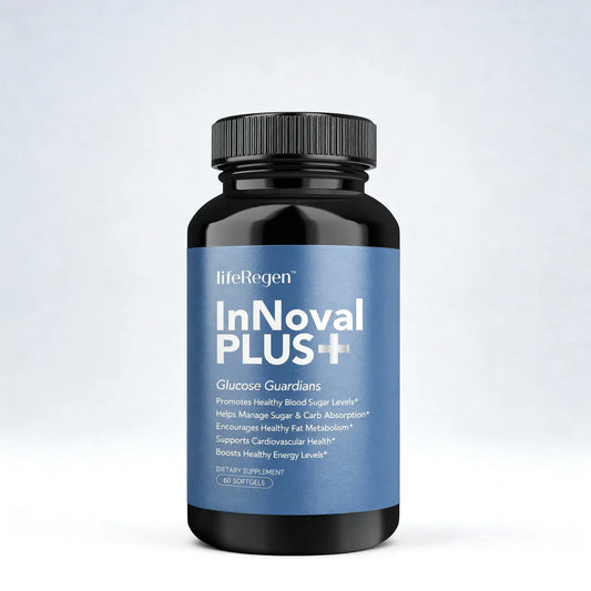 lifeRegen InNoval PLUS+ 控糖膠囊（60粒裝）主打血糖管理與碳水吸收調節