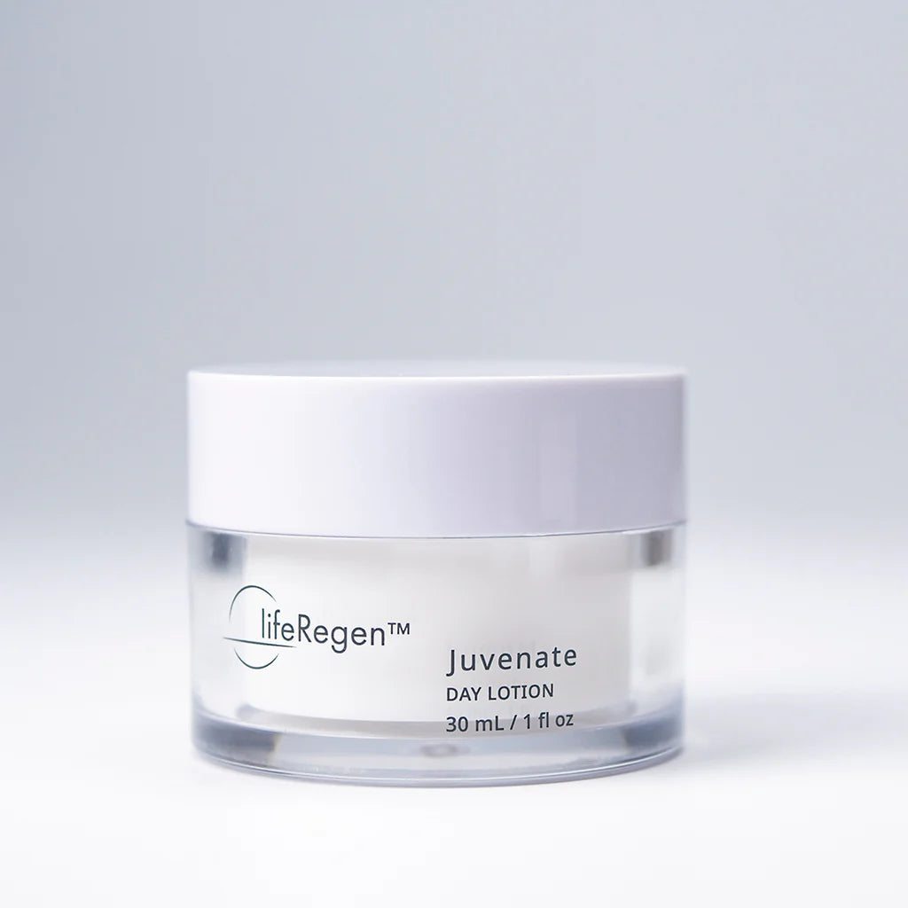 lifeRegen Juvenate Day Lotion 煥活日霜 30ml 白色透明面霜罐瓶身