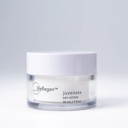 lifeRegen Juvenate Day Lotion 煥活日霜 30ml 白色透明面霜罐瓶身